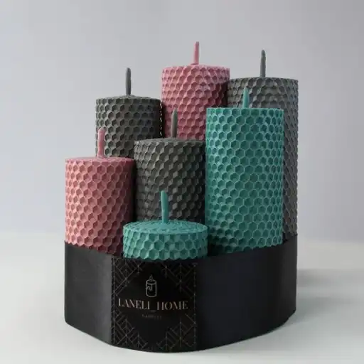 انواع موم زنبور عسلی رنگی