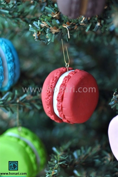 آموزش گوشواره خمیری با طرح شیرینی ماکارون-مرحله 9 کار نهایی شما میتونید سایرآموزش ساخت عروسک خمیریبا خمیر فیمو را نیز مشاهده کنید