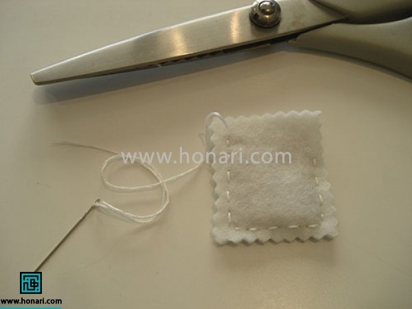 با Ø§Ø³ØªÙØ§Ø¯Ù از ÙÛÚÛ Ø²ÛÚ¯ زاگ Ø¯ÙØ± Ø¢ÙØ±Ø§ برش Ù
ÛØ²ÙÛÙ
 ٠سپس Ù
ÛØ¯ÙزÛÙ
 .