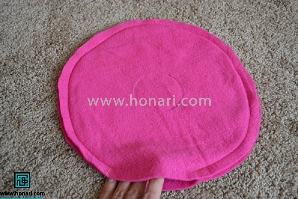 Ø¨Ø±Ø§Û Ø´Ø±ÙØ¹ اÛ٠پرÙÚÙ Û ÙÙ
د Ø¯ÙØ²Û ابتدا Ø Ø¯Ù Ø¯Ø§ÛØ±Ù با ÙØ·Ø± Ø¯ÙØ®Ùا٠بر رÙÛ Ù¾Ø§Ø±ÚÙ Û ÙÙ
Ø¯Û Ø¨Ø§ رÙÚ¯ Ø¯ÙØ®Ùا٠برش Ù
ÛØ¯ÙÛÙ
 Ù Ø¯ÙØ± تا Ø¯ÙØ± آ٠را Ù
ÛØ¯ÙزÛÙ
 (ÙØ³Ù
ت Ú©ÙÚÚ©Û Ø¨Ø±Ø§Û ÙØ§Ø±Ø¯ کرد٠اÙÛØ§Ù باز Ù
ÛگذارÛÙ
)