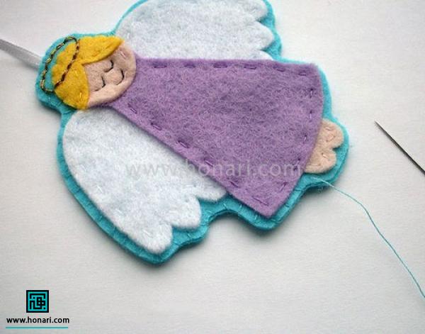 سپس ÙÙ
د Ø¢Ø¨Û Ø±ÙÚ¯ دÙÙ
 را ک٠در Ù
رØÙÙ ÙÙØª برش Ø²Ø¯Ù Ø¨ÙØ¯ÛÙ
 را ب٠پشت کار با Ø¯ÙØ®Øª Ø¯ÙØ¯Ø§Ù Ù
ÙØ´Û Ù
ÛØ¯ÙزÛÙ
.( Ø¯ÙØª Ú©ÙÛØ¯ ک٠اÛ٠کار ÙÙØ· Ø¬ÙØª Ù¾ÙØ´Ø´ Ù
ØÙ Ø¯ÙØ®Øª ÙØ§ ٠تÙ
ÛÛØ²Û کار Ø§ÙØ¬Ø§Ù
 Ù
ÛØ´Ùد )