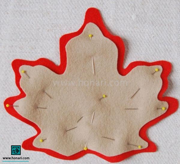 برگ Ú©ÙÚÚ© را ÙØ³Ø· برگ بزرگ ÙØ±Ø§Ø± داد٠٠با Ø³ÙØ²Ù ت٠گرد ثابت Ù
ÛÚ©ÙÛÙ