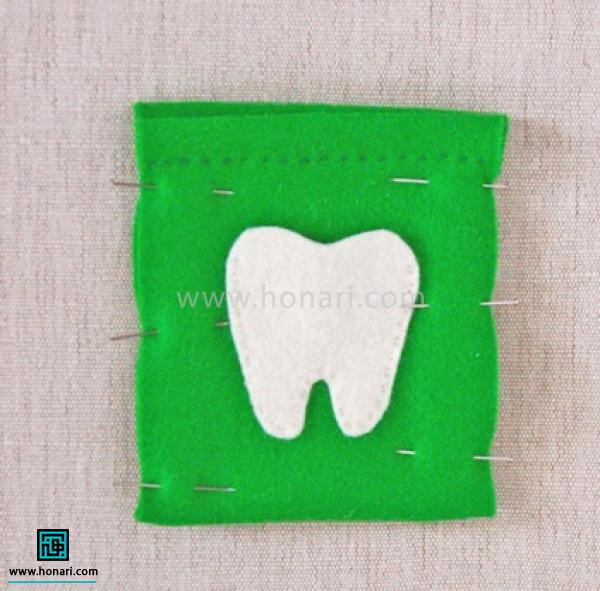 سپس Ù
ستطÛ٠را از Ø·Ù٠تا کرد٠٠با Ø³ÙØ²Ù ت٠گرد ثابت Ù
ÛÚ©ÙÛÙ