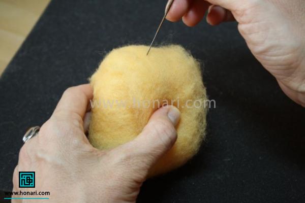 اÙÛØ§Ù زرد را بر رÙÛ Ù¾Ø§Û٠اÙÛØ§Ù سÙÛØ¯ با Ø³ÙØ²Ù Ø²Ø¯Ù ÙØ±Ù
 تخÙ
 Ù
Ø±ØºÛ Ø¯Ø§Ø¯Ù Ù Ø§ÙÛØ§Ù را Ù
ÙØ³Ø¬Ù
 Ú©ÙÛØ¯