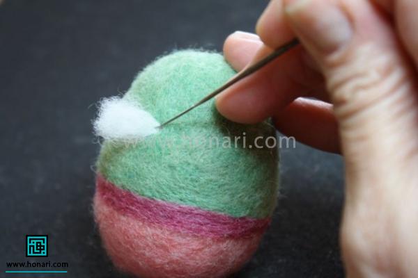 Ù
ÙØ¯Ø§Ø±Û اÙÛØ§Ù سÙÛØ¯ Ø¨Ø±Ø¯Ø§Ø´ØªÙ Ø¨ØµÙØ±Øª اشک در Ø¢ÙØ±Ø¯Ù ٠بر ÙÙØ·Ù Ø§Û Ú©Ù Ù
Û Ø®ÙØ§ÙÛØ¯ Ø·Ø±Ø Ú¯Ù Ø±Ø§ اجرا Ú©ÙÛØ¯ با Ø³ÙØ²Ù زد٠از ÙØ³Ù
ت ØªÛØ²Û اشک بر رÙÛ Ú©Ø§Ø± ثابت Ú©ÙÛØ¯. ب٠ÙÙ
ÛÙ ØªØ±ØªÛØ¨ 5 Ú¯ÙØ¨Ø±Ú¯ دÛگر را ÙÙ
 با Ø³ÙØ²Ù زد٠Ù
ØÚ©Ù
 Ú©ÙÛØ¯