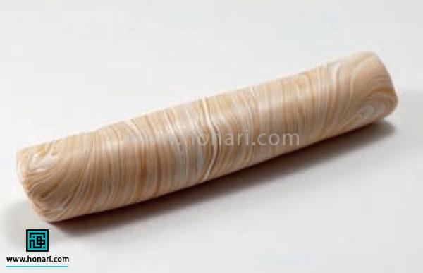 آموزش ساخت پیکسل با طرح پرنده-مرحله 4 و مجدد به صورت استوانه ای ورز می دهیم تا به این شکل در بیاید.