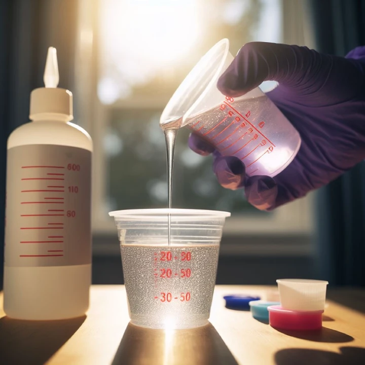 pour resin and hRDNER