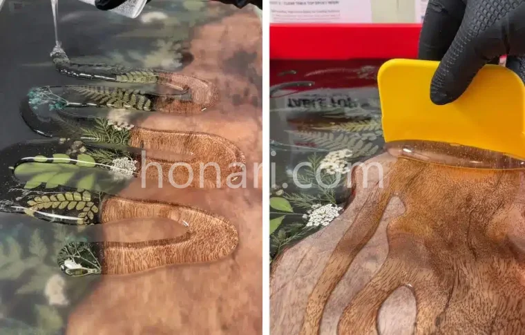 آموزش ساخت سینی رزینی