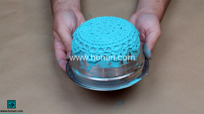 آموزش ساخت کاسه توری