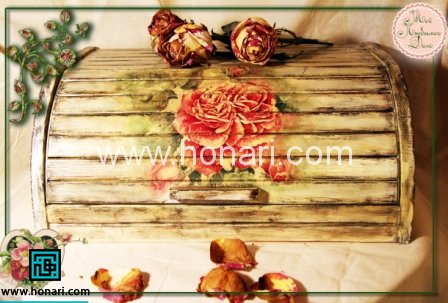 پتینه کاری روی چوب