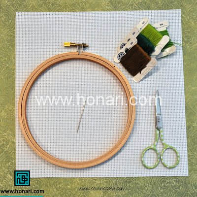 لوازم شماره دوزی روی لباس و پارچه