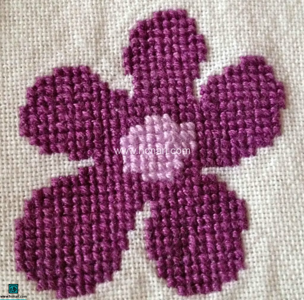 آموزش شماره دوزی رومیزی