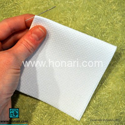 اموزش شماره دوزی روی کاموا