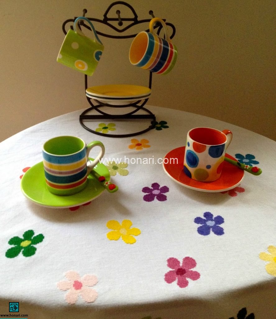 رومیزی شماره دوزی