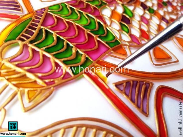 آموزش تابلوی آویز پرنده با ویترای