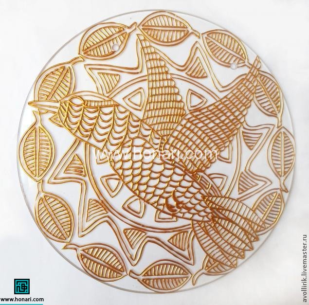 آموزش تابلوی آویز پرنده با ویترای