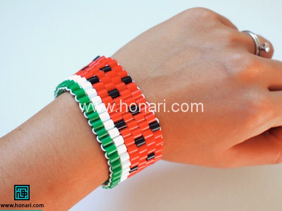 دستبند هندوانه شکل