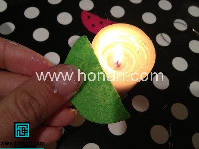 ساخت گیره مو به شکل هندوانه