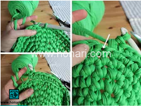 آموزش بافتنی با کاموا تریکو