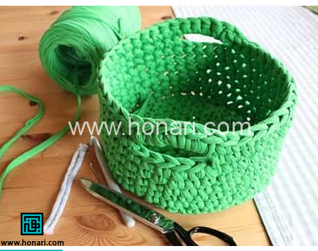 آموزش بافتنی با کاموا تریکو