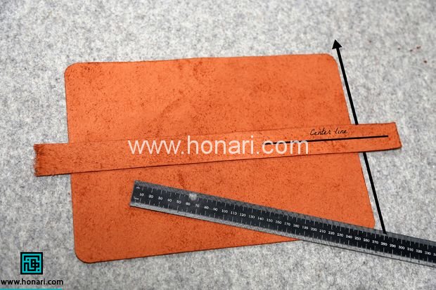 الگوی کیف چرمی خام