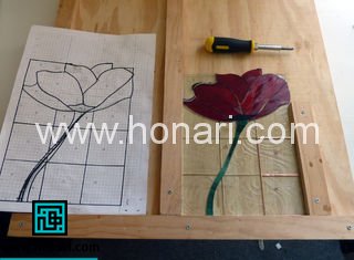 شیشه های رنگی