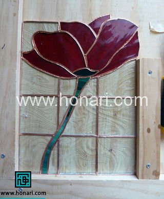 شیشه های رنگی