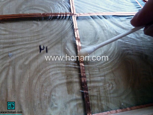 شیشه های رنگی