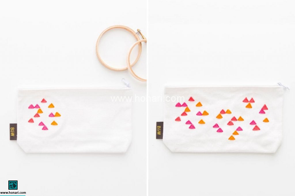 گلدوزی با دست