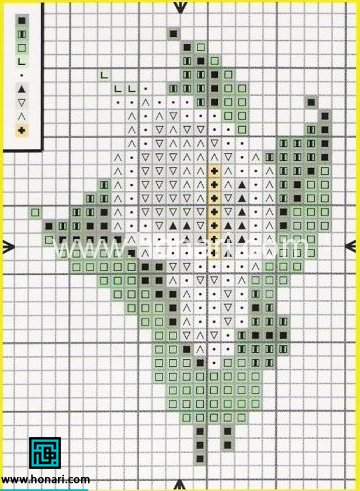 طرح خام گل شیپوری