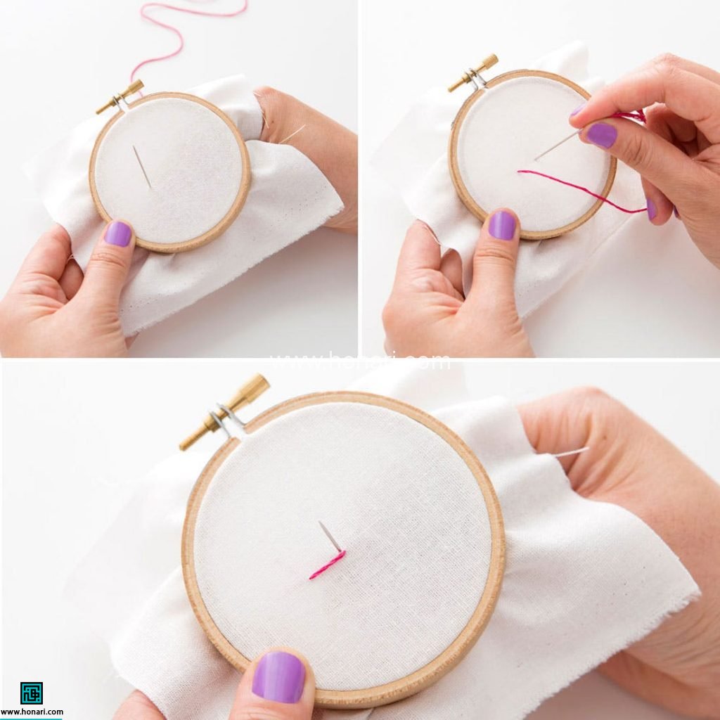 طرح گلدوزی روی کیف