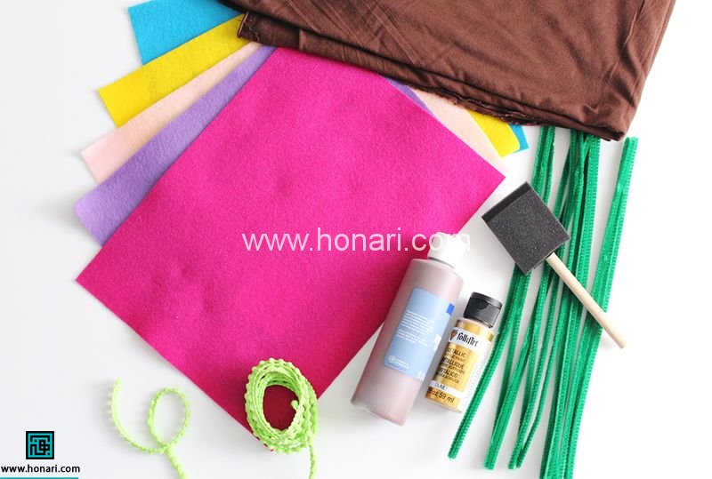 کاردستی با نمد