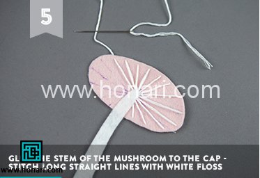 پرچم نمدی طرح قارچ 11