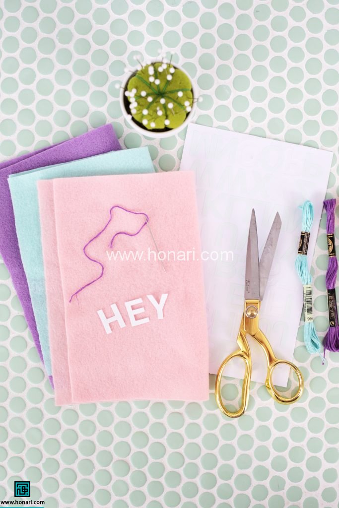 کاردستی با نمد