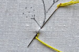 گلدوزی انواع گل