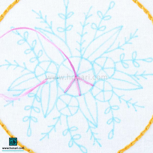 دوخت عنکبوتی ساده