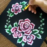 نمونه‌کار آموزش تکنیک وان استروک (نقاشی تک ضربه ای)