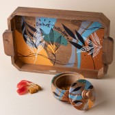 نمونه‌کار آموزش نقاشی روی چوب
