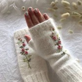 نمونه‌کار آموزش گلدوزی با دست (دوره پیشرفته)