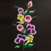 نمونه‌کار آموزش تکنیک وان استروک (نقاشی تک ضربه ای)