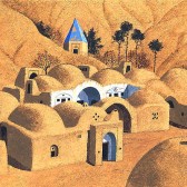 نمونه‌کار آموزش نقاشی روی کاهگل