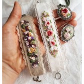 نمونه‌کار آموزش گلدوزی با دست (دوره پیشرفته)