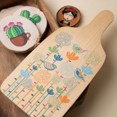 نمونه‌کار آموزش نقاشی روی چوب