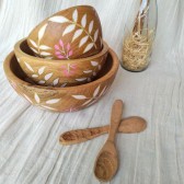 نمونه‌کار آموزش نقاشی روی چوب