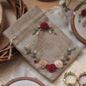 نمونه‌کار آموزش روبان دوزی  پیشرفته