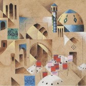 نمونه‌کار آموزش نقاشی روی کاهگل