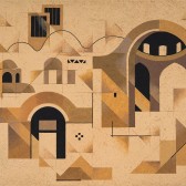 نمونه‌کار آموزش نقاشی روی کاهگل