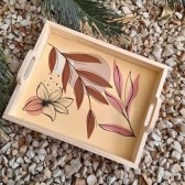 نمونه‌کار آموزش نقاشی روی چوب