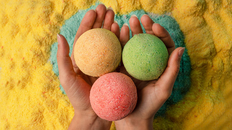 آموزش ساخت کوکتل پدیکور(بمب حمام)