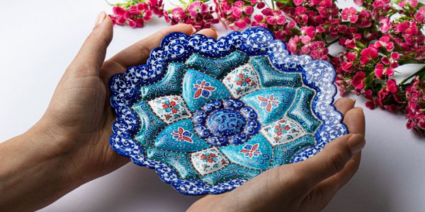 آموزش میناکاری روی مس